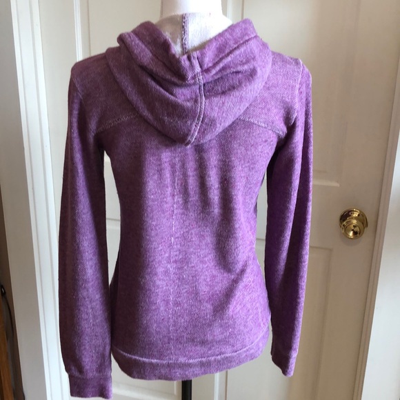 Lucy lavender zip front hoodie. XS. - Picture 2 of 6